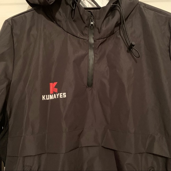 Kumayes Wind Breaker Pullover Rain Jacket - Picture 3 of 8